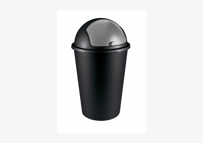 Garbage Can, Black - Abfalleimer - Abfalleimer & Mülltrennsysteme, transparent png download