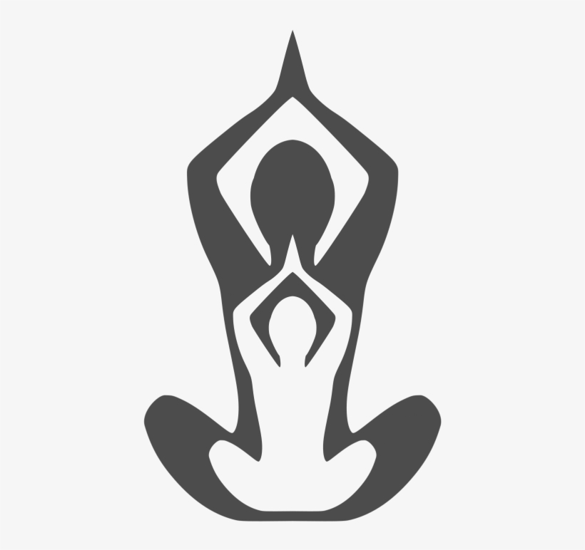 Yoga Logo Png - Yoga Logo Png Black And White, transparent png download