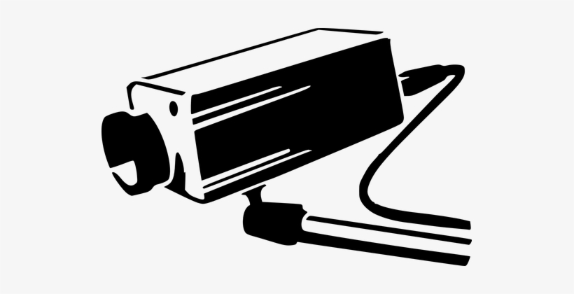 Surveillance Camera Clipart - Surveillance Camera Clipart Png, transparent png download