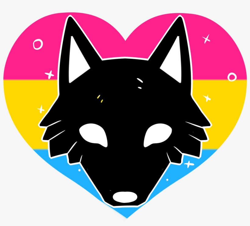 Pansexual Furry Pride - Pansexual Furry Flag, transparent png download