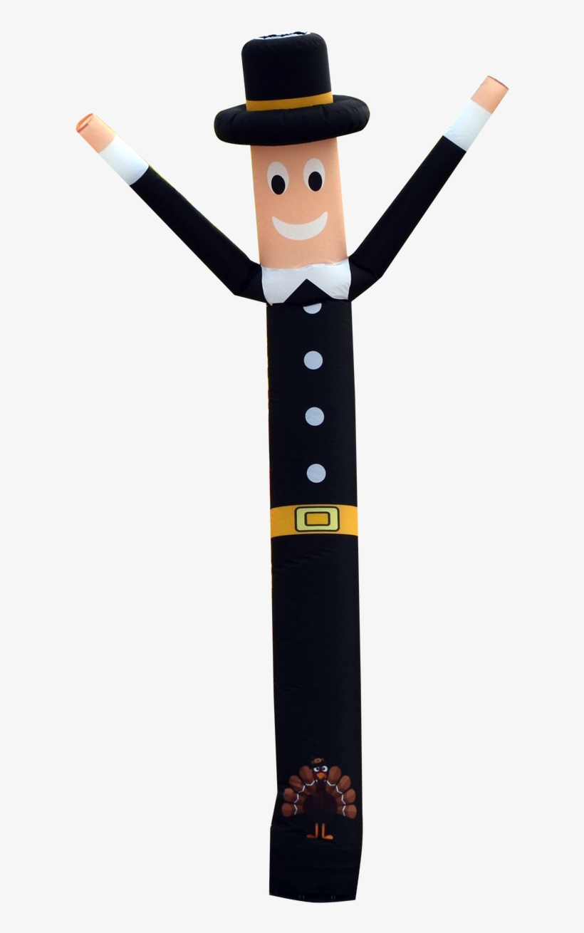 10ft Pilgrim Air Dancers® Inflatable Tube Man By Lookourway® - Tube Man, transparent png download