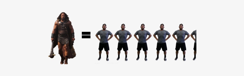 The Rock Is - Strong Is Hercules, transparent png download