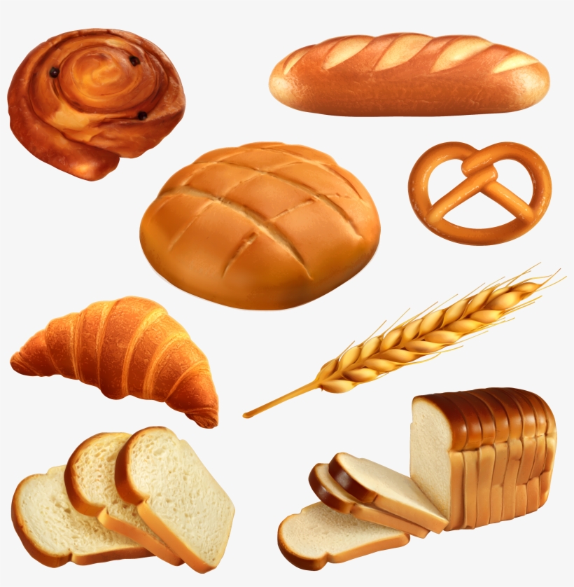 Pastry Clipart Baguette - Outeam 13'' Serrated Bread Knife - Premium Non-stick, transparent png download