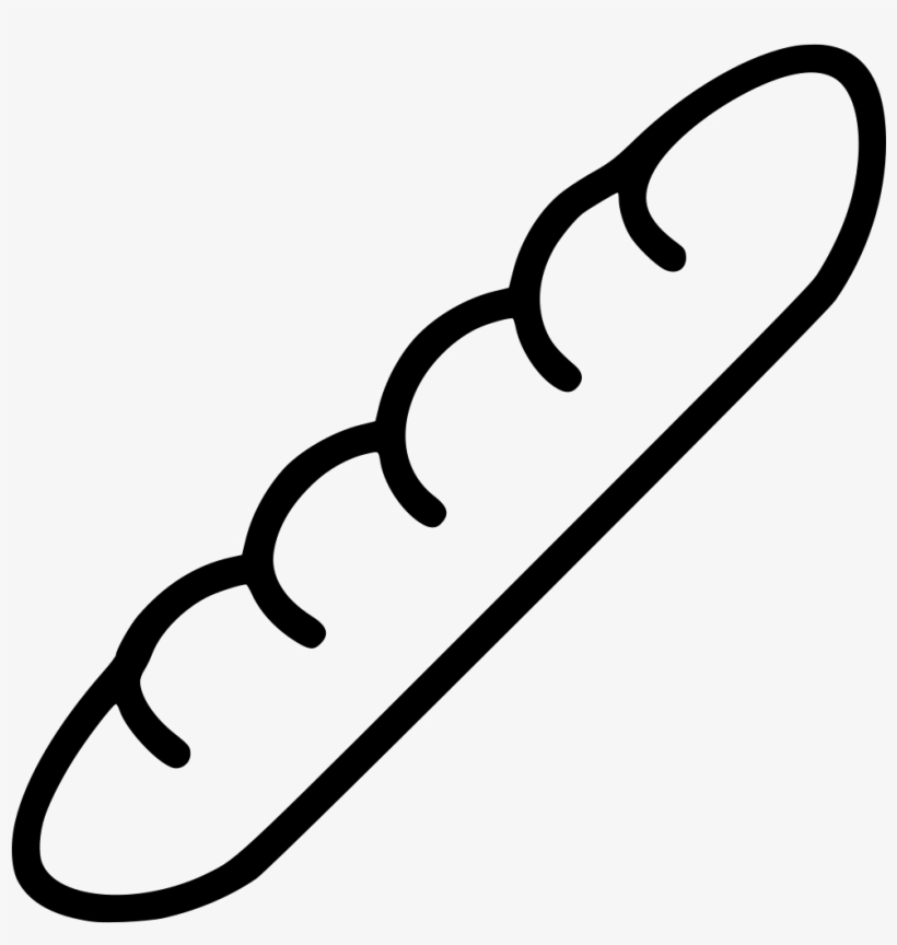 Png File Svg - Baguette Svg Icon, transparent png download