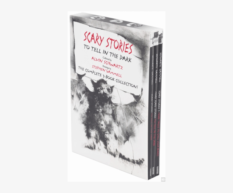 My Favorite Gammell Illustrations Ever On The Case - Scary Stories Paperback Box Set: The Complete 3-book, transparent png download
