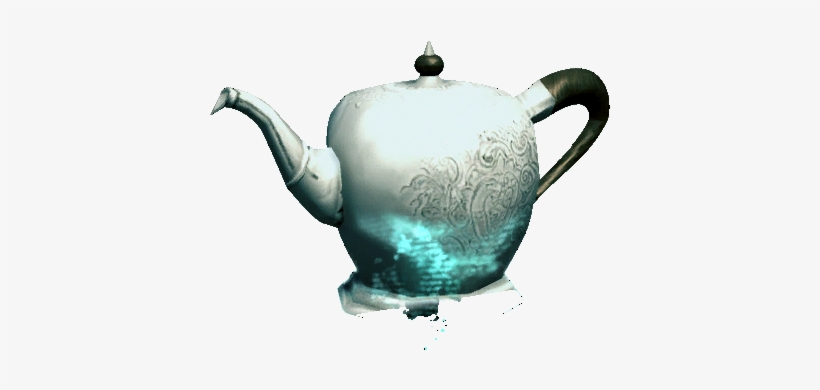 Silver Teapot - Silver, transparent png download