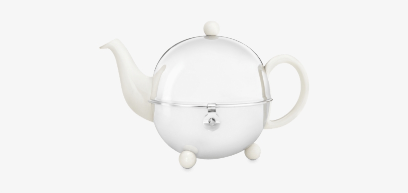 Cosy Teapot 0,9l - Bredemeijer 30 Fl.oz. Teapot Ceramic/ss Spring White, transparent png download