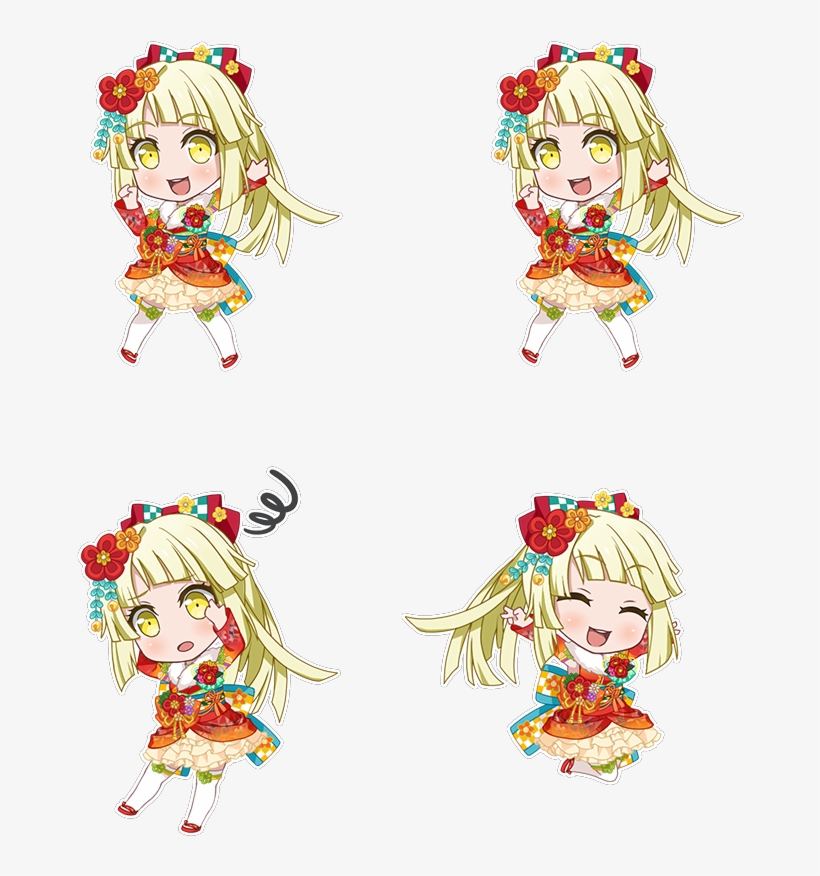 New Year's Is Full Of Fun Chibi, transparent png download