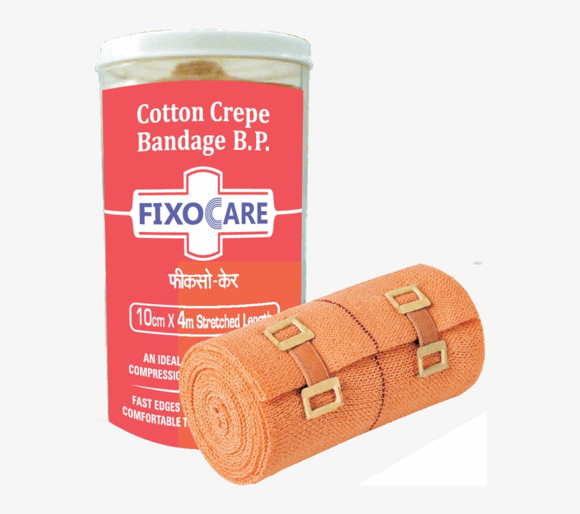 Cotton Crepe Bandage B - Adhesive Tape, transparent png download
