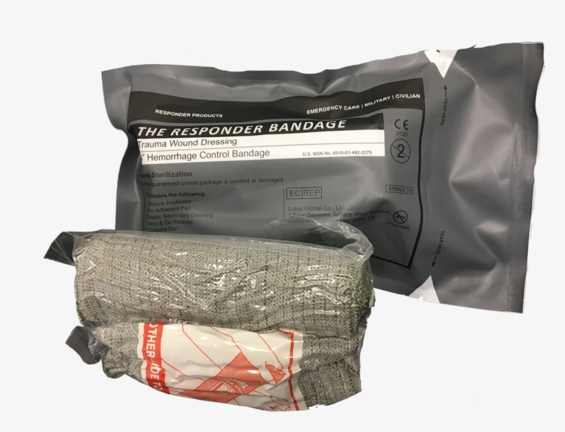Israeli Type Emergency Bandage - Emergency Bandage, transparent png download