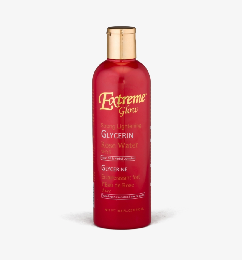 Extreme Glow Strong Lightening Glycerin Rose Water - Extreme Glow Strong Lightening Beauty Milk 16.8 Oz., transparent png download