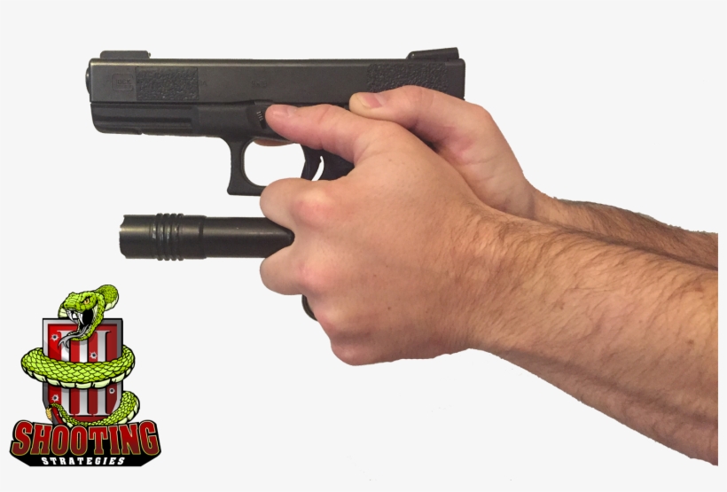 Another Common Technique Is Known As The Rogers Grip - Airsoft Gun, transparent png download