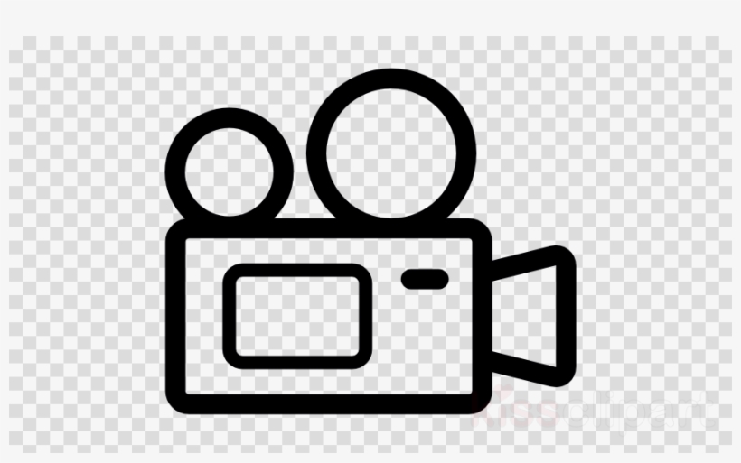 Video Camera Outline Clipart Photographic Film Video - Market Stand ...
