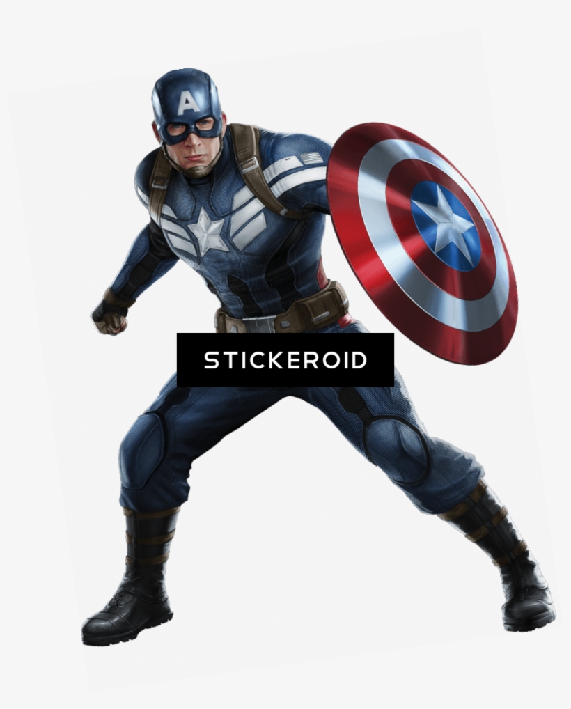 Captain America Shield Side - Roommates Rmk2629gm Captain America Giant Peel And, transparent png download