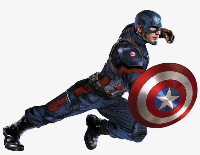 Marvel Comics Metal Poster - Captain America (32 X, transparent png download