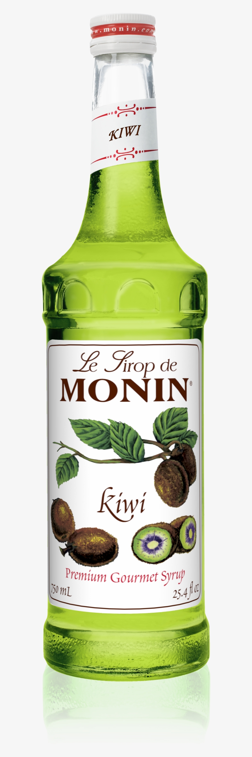 750 Ml Kiwi Syrup - Monin Kiwi Syrup 750 Ml, transparent png download
