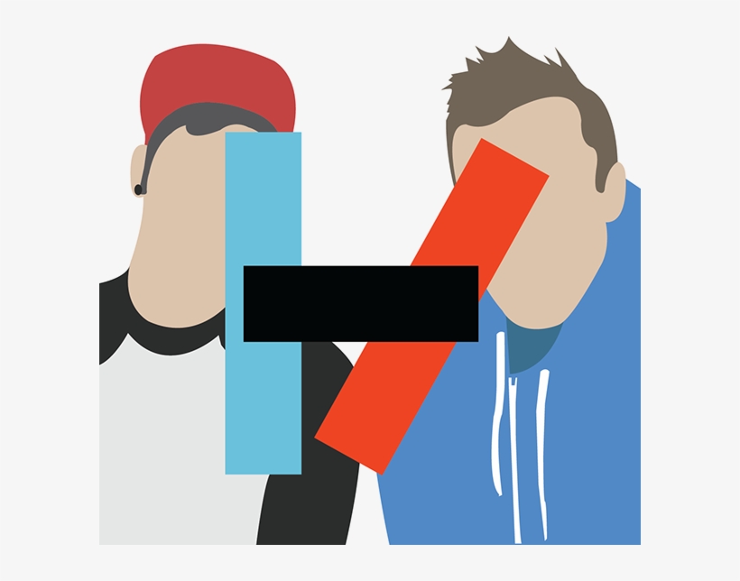 Twenty One Pilots Poster On Behance - Twenty One Pilots Band Logos, transparent png download