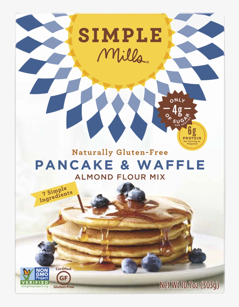 Pancake & Waffle Mix - Simple Mills Pancake And Waffle Mix, transparent png download