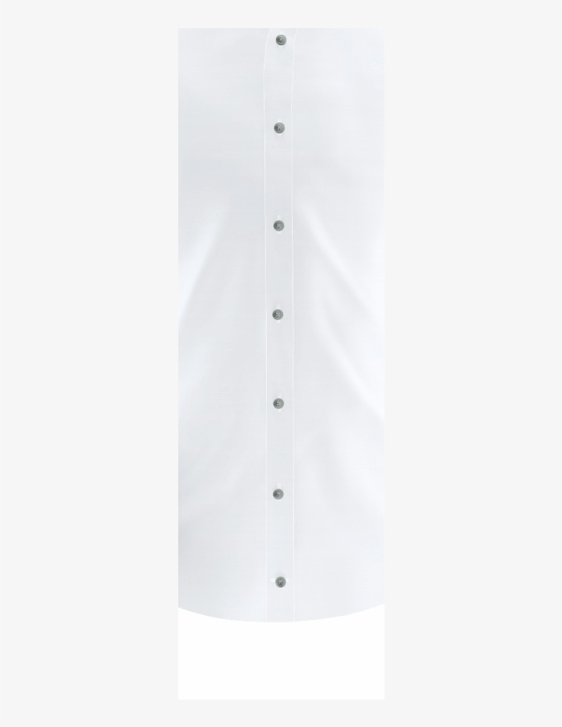 White Grey Button - Leather, transparent png download