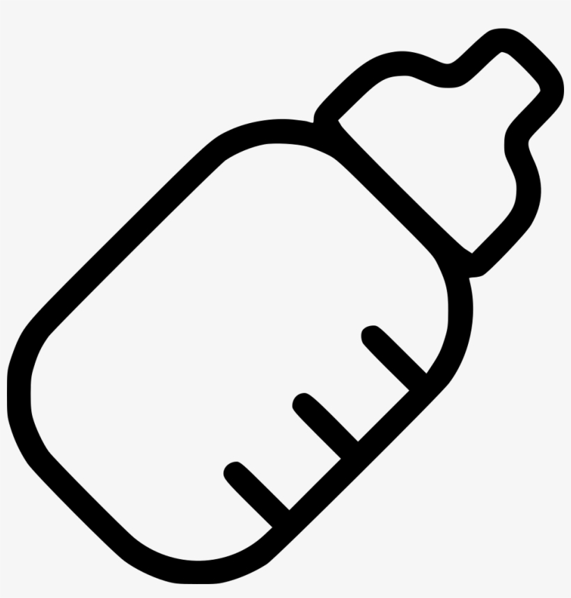 Baby Bottle - - Biberon Png, transparent png download