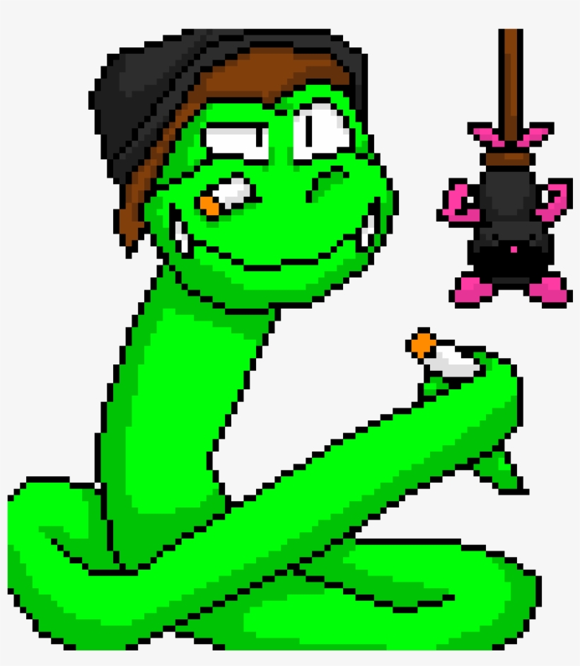 Leafy And Keem - Serperior Sprite, transparent png download
