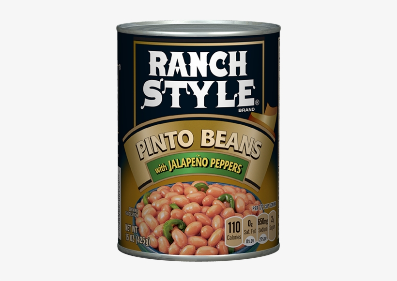 Pinto Beans With Jalapeno Peppers - Ranch Style Pinto Beans With Jalapeno Peppers - 15, transparent png download