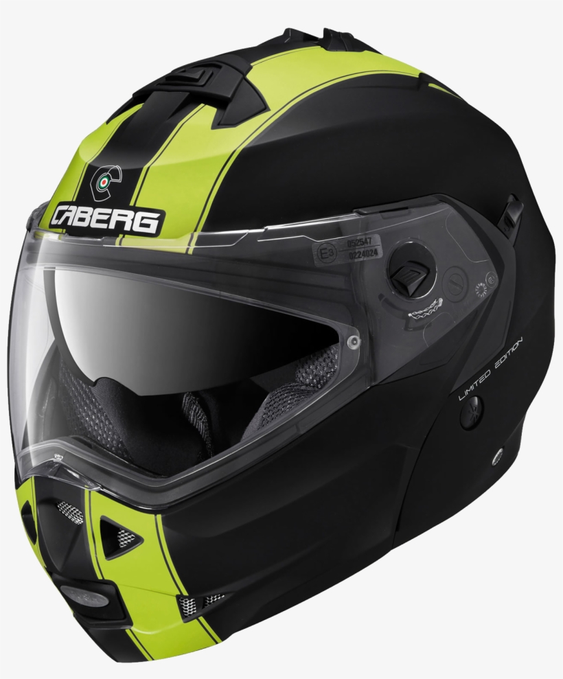 Motorcycle Helmet Png Image, Moto Helmet - Caberg Duke 2 Legend Helmet-yellow-black-xl, transparent png download