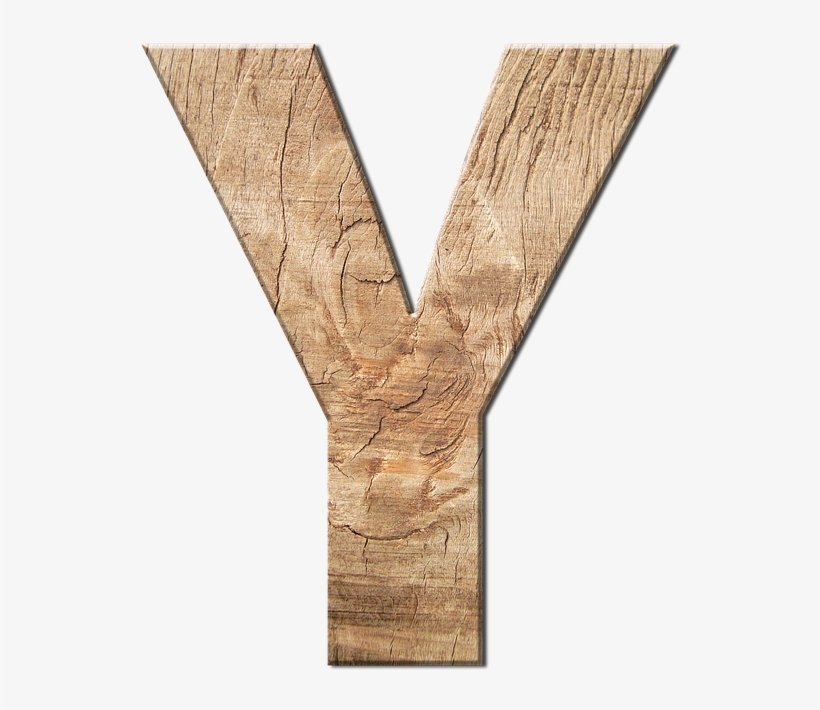 Letters, Abc, Wood, Grain, Education, Gold, Golden - Thun Mondo Bimbi »buchstabe Y«, transparent png download