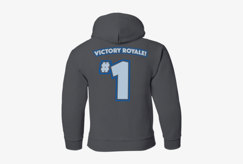 Victory Royale Youth Pullover Hoodie Back Print - Hoodie, transparent png download