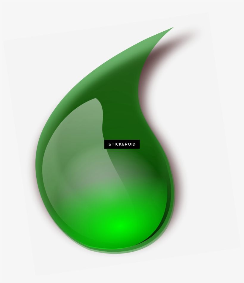 Slime - Gotas Verdes Vector, transparent png download