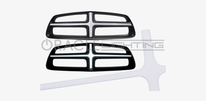2011-2014 Dodge Charger Oracle Illuminated Grill Crosshairs - Mitsubishi, transparent png download