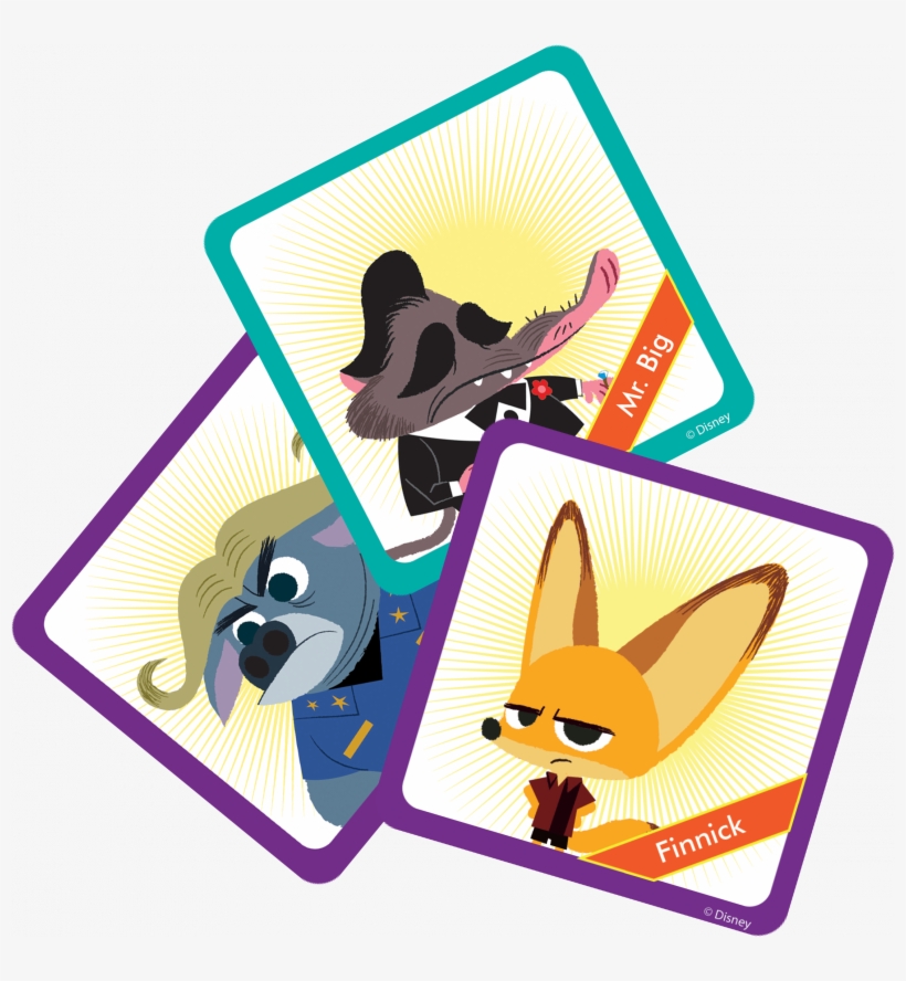 Disney Jodi Joy- Zootopia Card Game - Zootopia Mr. Big Tote Bag, Adult Unisex, Natural, transparent png download