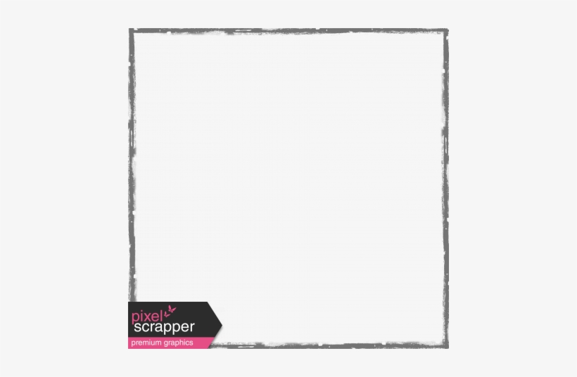 Border 8 - Grunge - Digital Scrapbooking, transparent png download