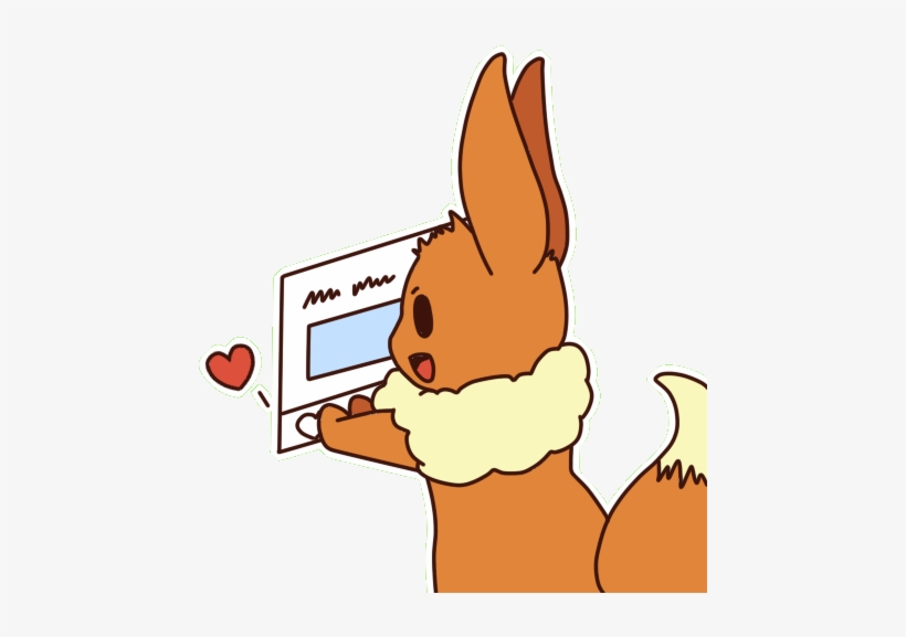 Hit That Like Button By Pokewolfxdart - Cartoon, transparent png download