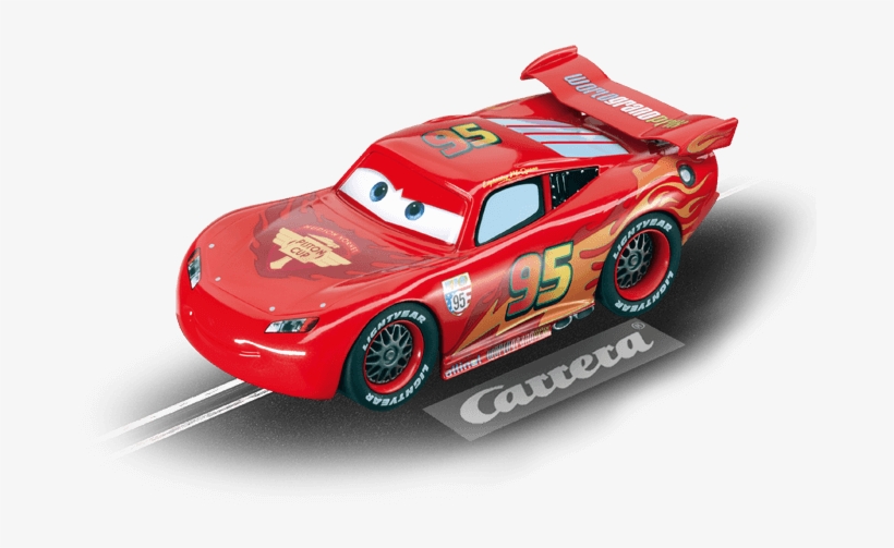 Disney - Pixar Cars - Lightning Mcqueen - Carrera Digital 132 Cars 2 Mcqueen, transparent png download