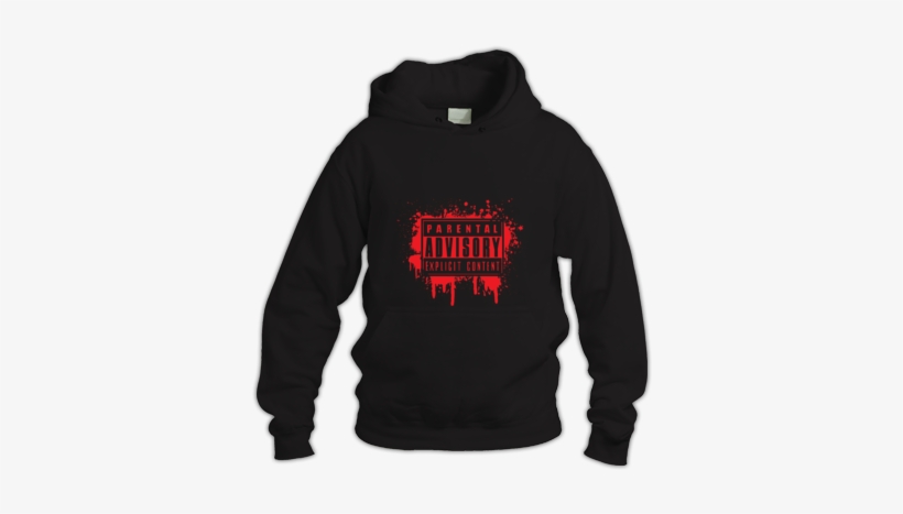 Red On Black - Hoodie, transparent png download