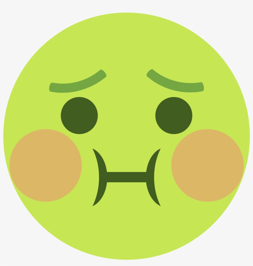 Open - Nauseas Emoji, transparent png download