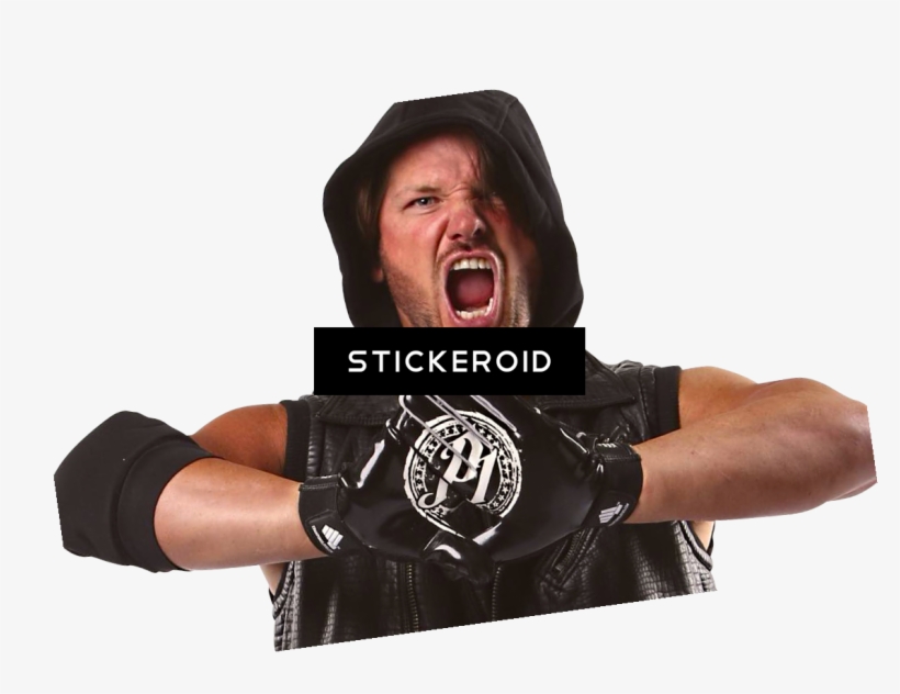 Aj Styles Wwe - Shout, transparent png download