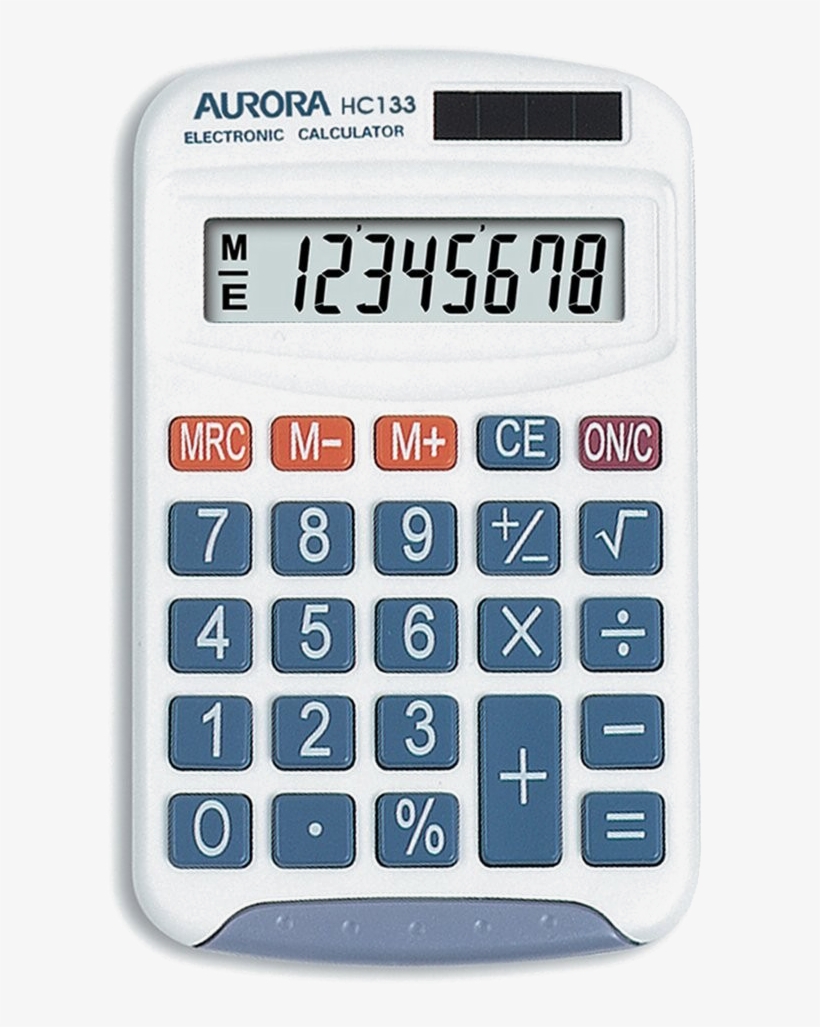 Calculator Png Download Image - Citizen Ct 712 Calculator, transparent png download