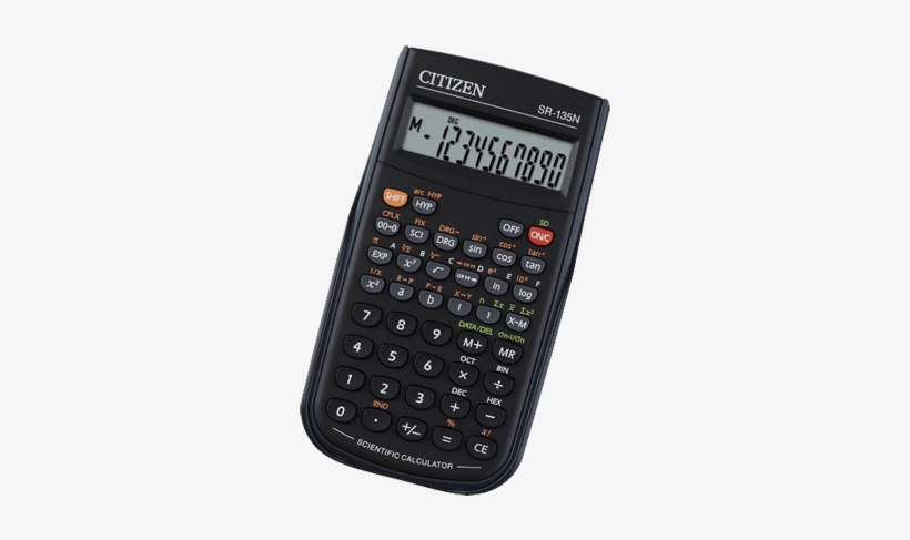 Scientific Calculator Png Download - Citizen Sr, transparent png download