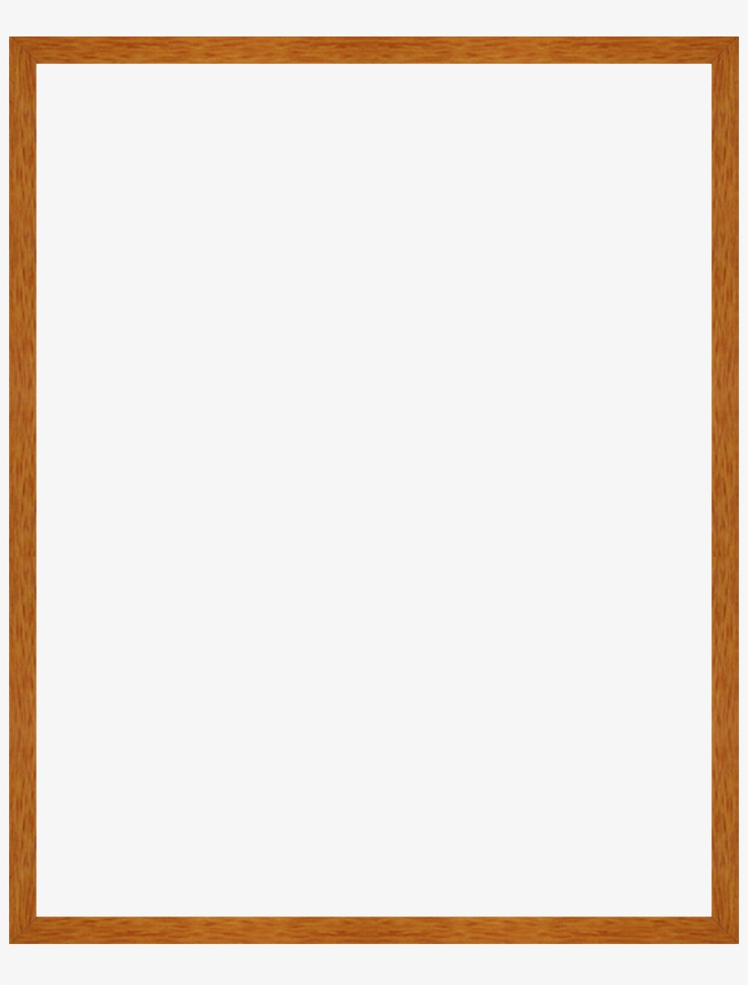 Studio Pecan Wood Frame 16"x20" - Parallel, transparent png download