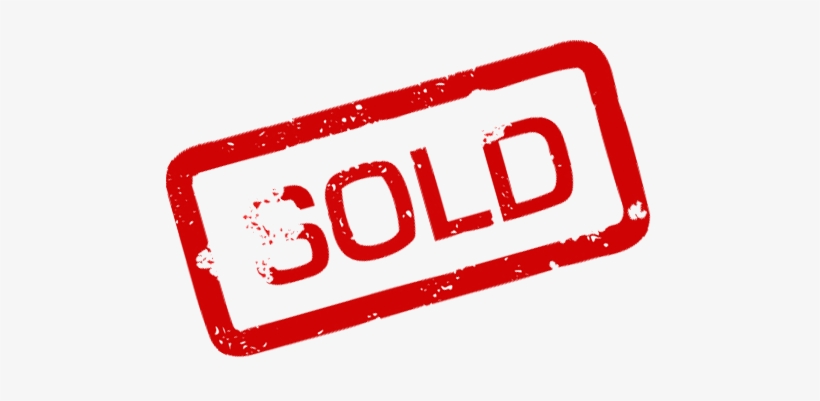 Contender For Sale - Sold Tag, transparent png download