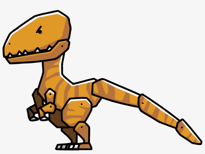 Velociraptor Clipart Prehistoric - Scribblenauts Velociraptor, transparent png download
