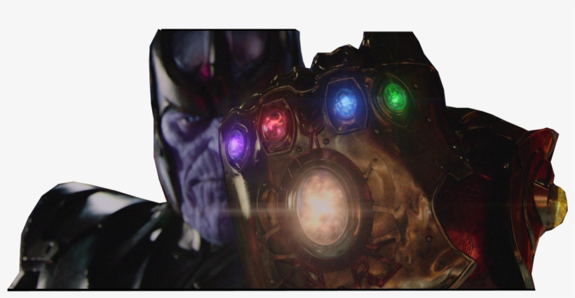 Thanos Avengers Infinity War Fan Tee - Thanos With Infinity Stones, transparent png download