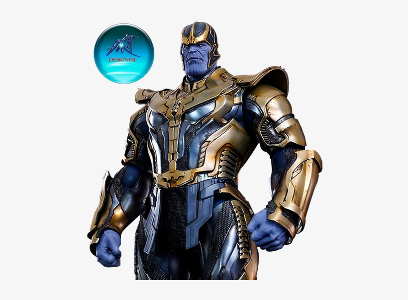 Render Vingadores - Thanos Art, transparent png download