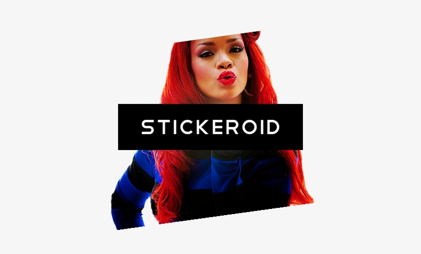 Rihanna - Red Hair, transparent png download