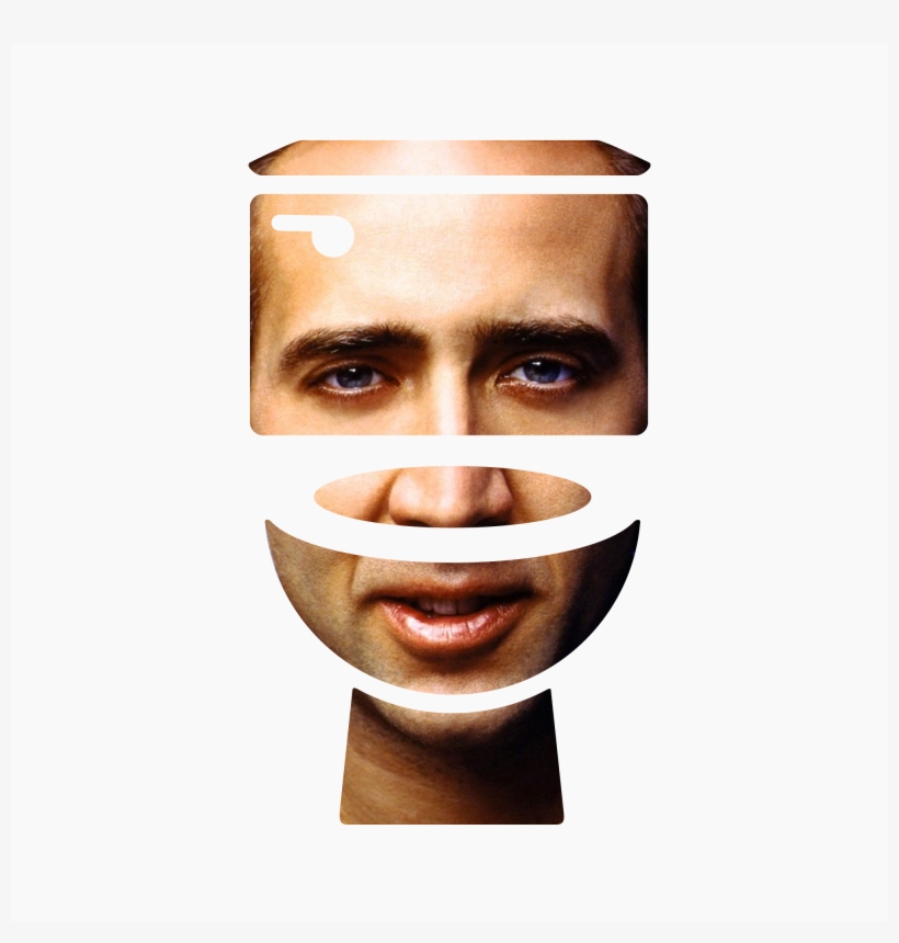 Pues Caga En El Water Cage - Nicolas Cage, transparent png download