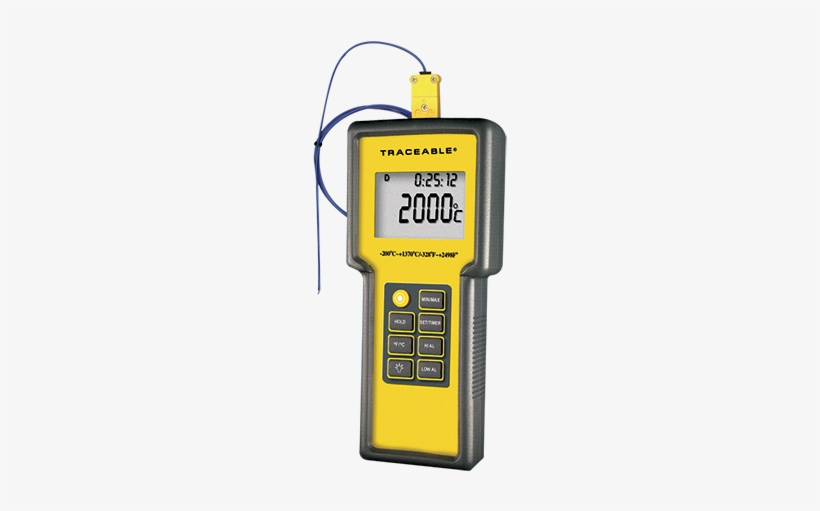 Thermometer, Total Range Traceable - Thermometer, transparent png download