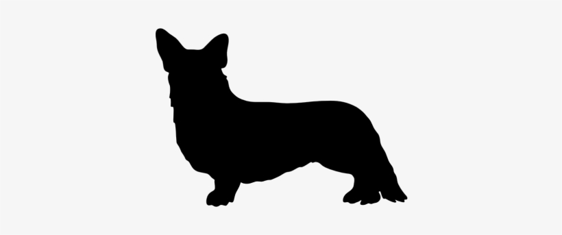 Corgi Silhouette Png Cardigan, transparent png download