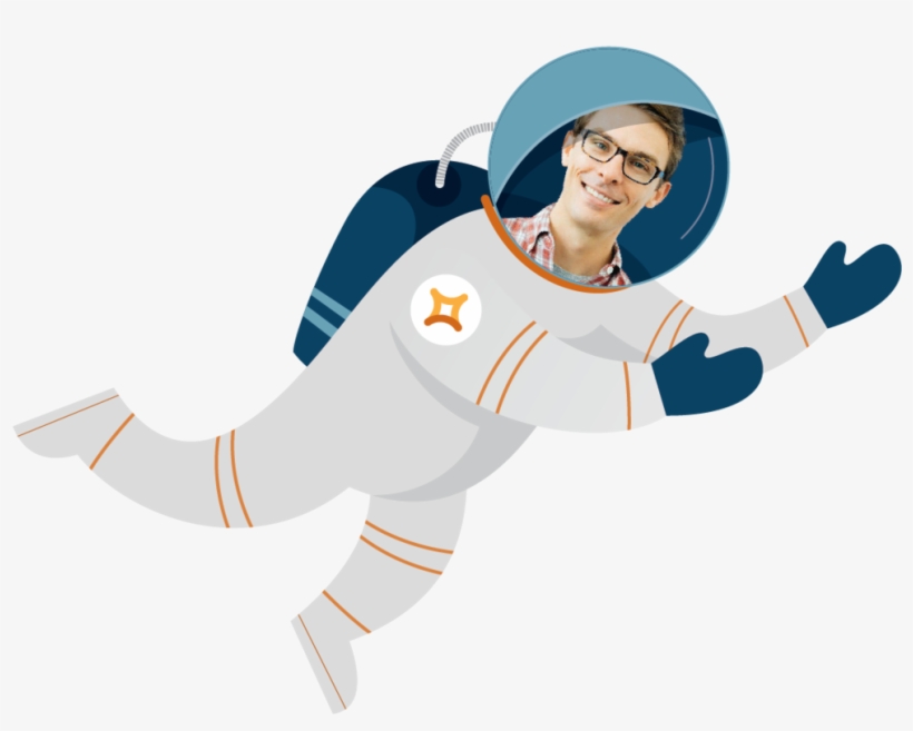 Astronaut-01 - Astronaut Flat Png, transparent png download